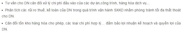 Cân đối lãi lỗ, xử lý các rủi ro, vướng mắc một cách chính xác, nhanh chóng, kịp thời
