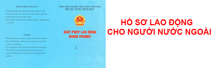 Thủ tục xin cấp làm giấy phép lao động nước ngoài