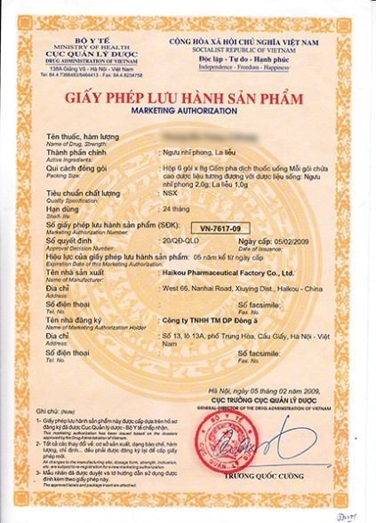Giay Phep Luu Hanh San Pham Quang Cao San Pham