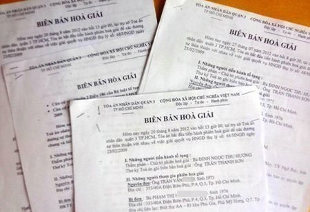 Hiệu lực pháp lý của biên bản hòa giải thành tranh chấp đất đai