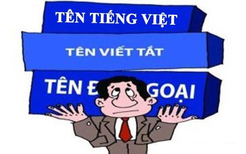 Quy định tên doanh nghiệp theo luật doanh nghiệp 2014